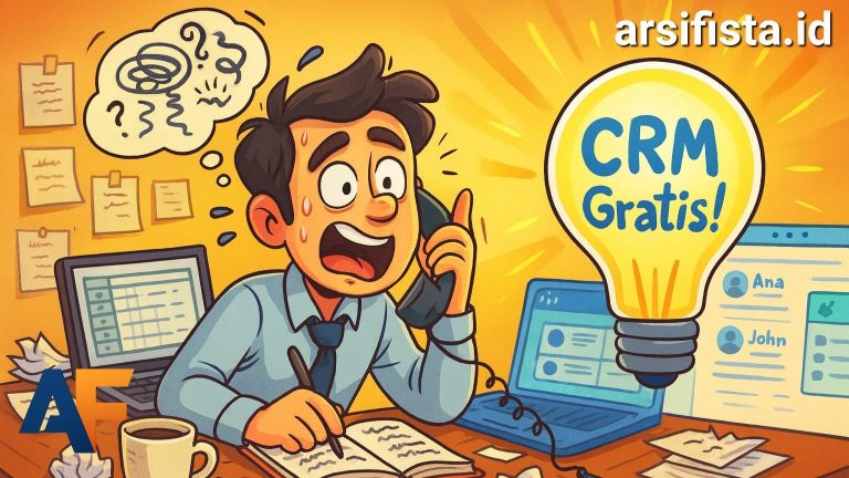 Arsifista CRM: Lupakan CRM Rumit. Fokus Pada Sales Pipeline Anda.