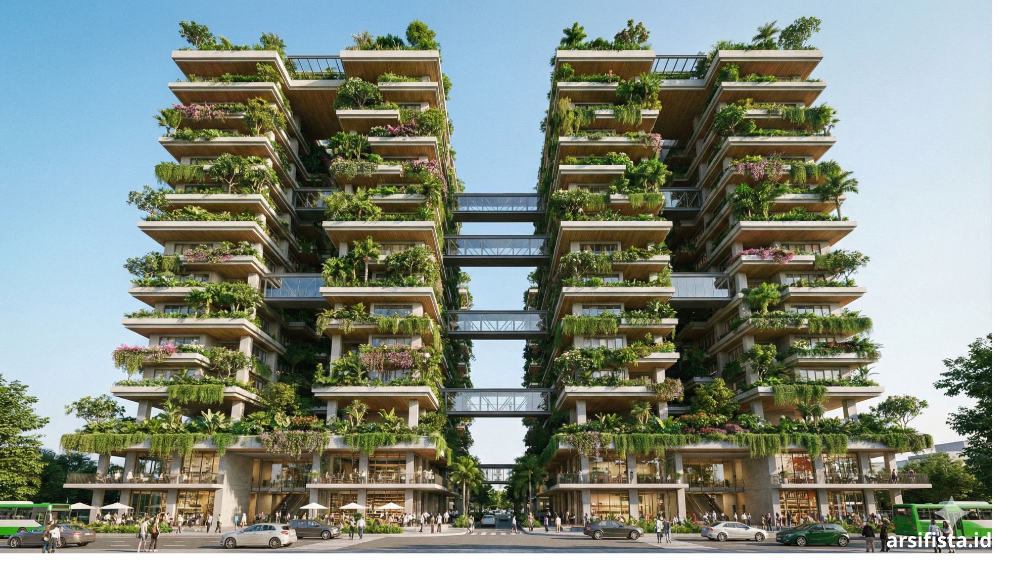 Urban Arsitektur Indonesia: Menjawab Tantangan Hidup di Kota Padat dengan Desain yang Memanusiakan