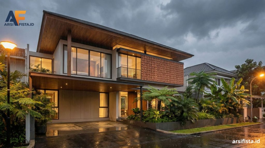 Solusi Desain Cerdas Menghalau Air Hujan November Tanpa Mengorbankan Estetika Modern pada Hunian Anda.