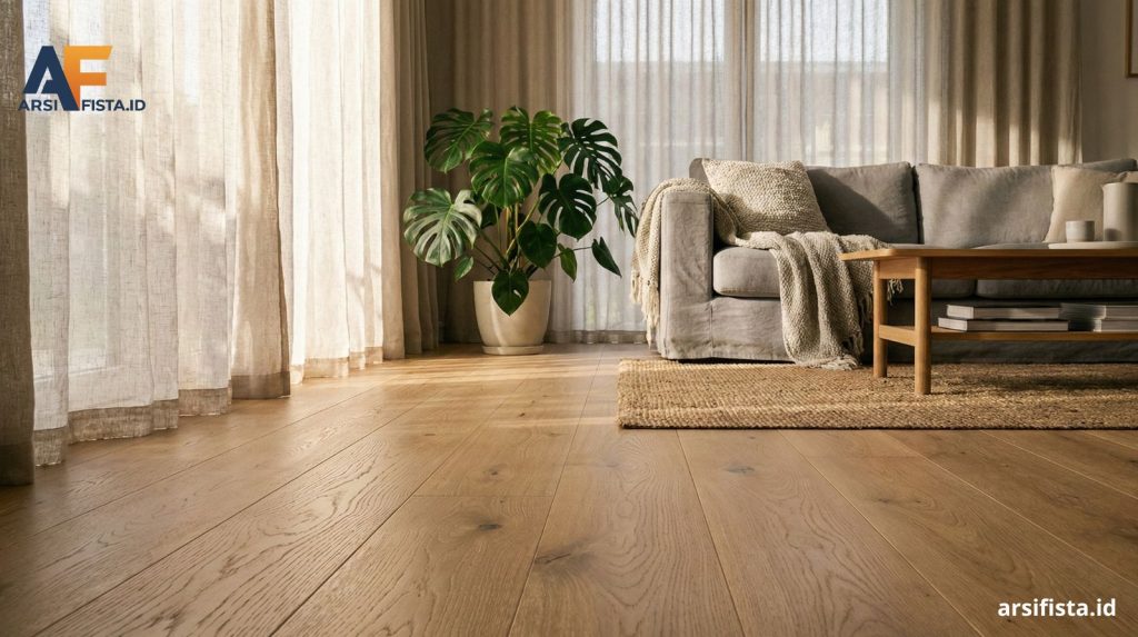 Lantai Vinyl vs SPC: Panduan memilih pelapis lantai kayu sintetis yang tepat, awet, dan sesuai budget untuk iklim tropis Indonesia.