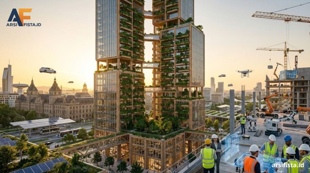 Panduan Lengkap Dunia Arsitektur 2026: Arsitektur bukan sekadar estetika. Arsifista membedah ekosistem lengkap arsitektur 2026: mulai dari evolusi desain, revolusi teknologi AI, hingga strategi bisnis konstruksi yang profitable.