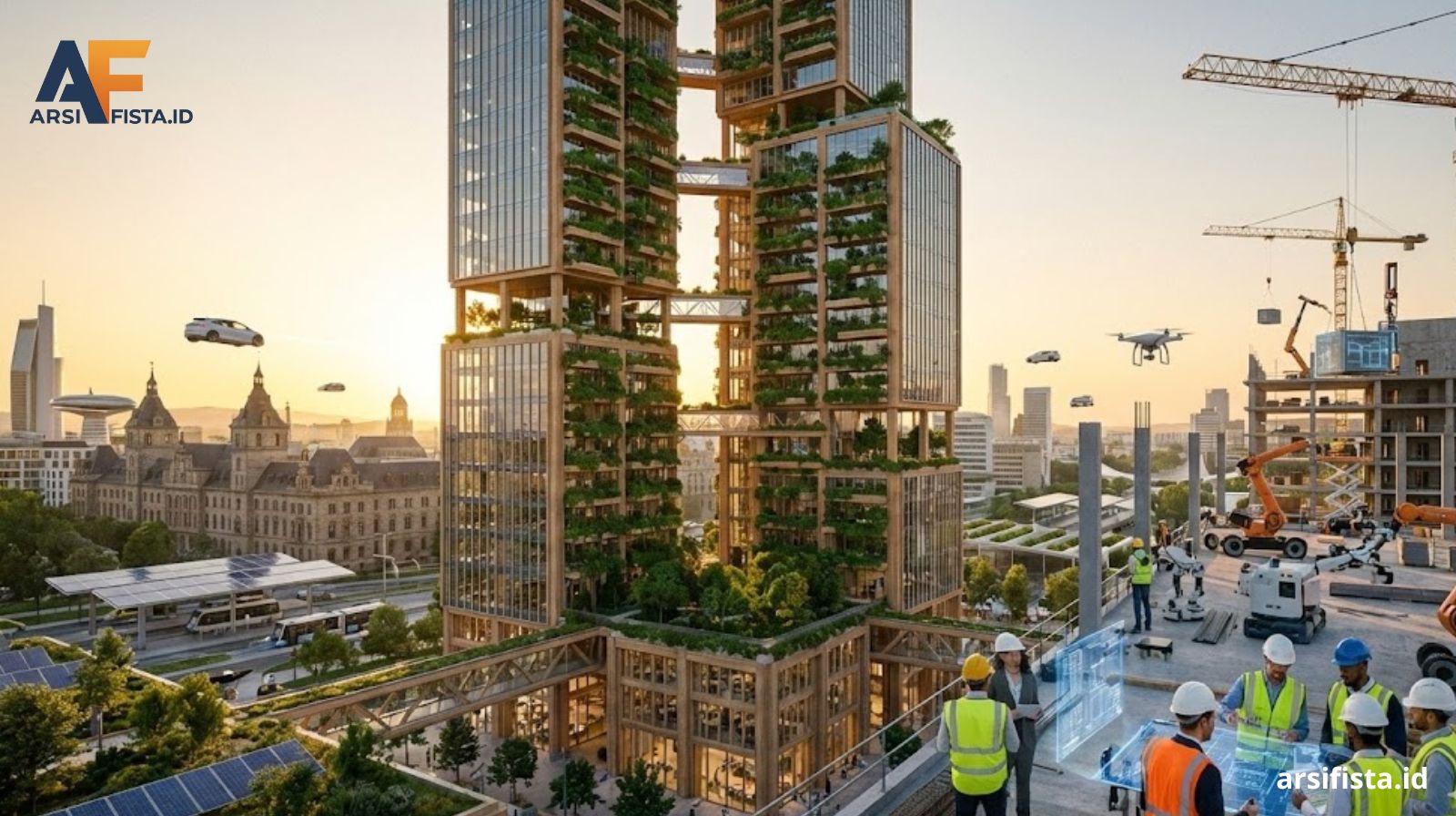 Panduan Lengkap Dunia Arsitektur 2026: Arsitektur bukan sekadar estetika. Arsifista membedah ekosistem lengkap arsitektur 2026: mulai dari evolusi desain, revolusi teknologi AI, hingga strategi bisnis konstruksi yang profitable.