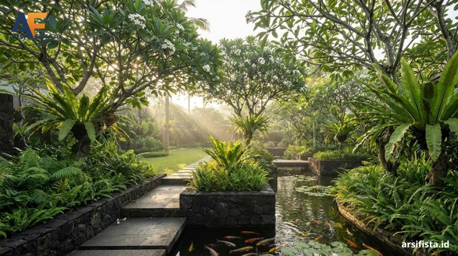 Tanaman Asli Indonesia sebagai fondasi lanskap ramah lingkungan yang menawarkan efisiensi biaya perawatan tinggi dan nilai estetika tropis autentik.