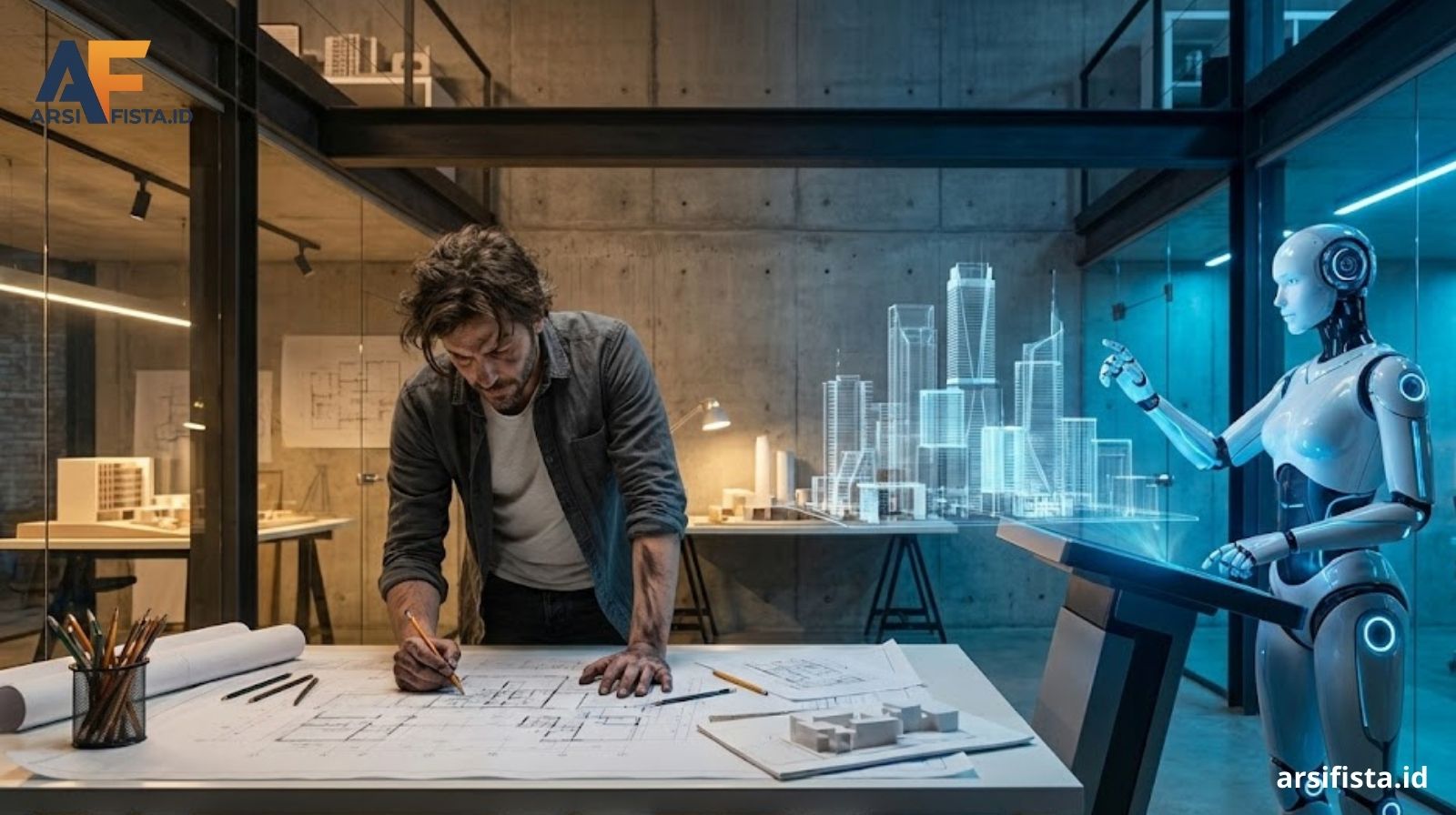 Arsitek di Era AI menghadapi tantangan eksistensial, di mana ego profesi harus runtuh demi adaptasi teknologi digital yang tak terelakkan.