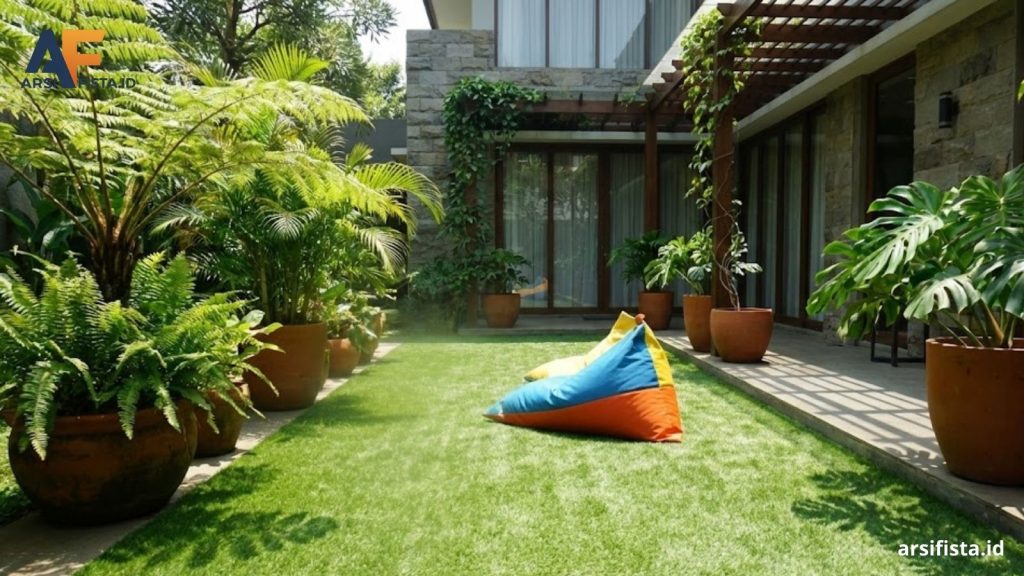 Rumput sintetis menawarkan keindahan taman instan tanpa perawatan rumit, namun menyimpan risiko panas berlebih dan masalah drainase jika salah pemasangan.