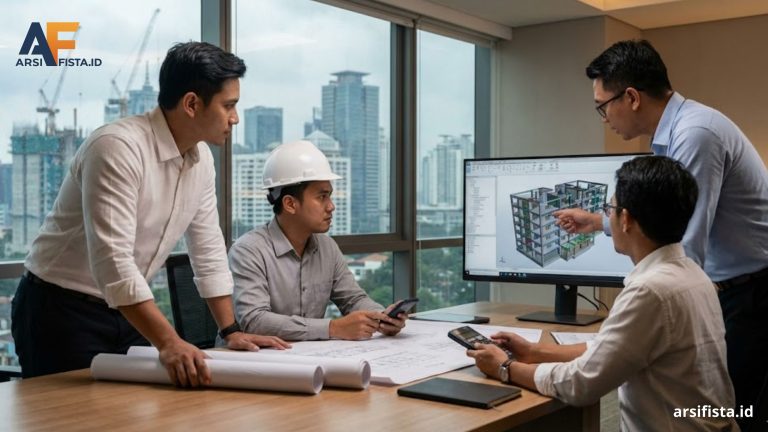 Memahami ekosistem profesi arsitektur dan konstruksi di Indonesia, tanggung jawab hukum, serta etika bisnis untuk keberlanjutan proyek yang akuntabel.