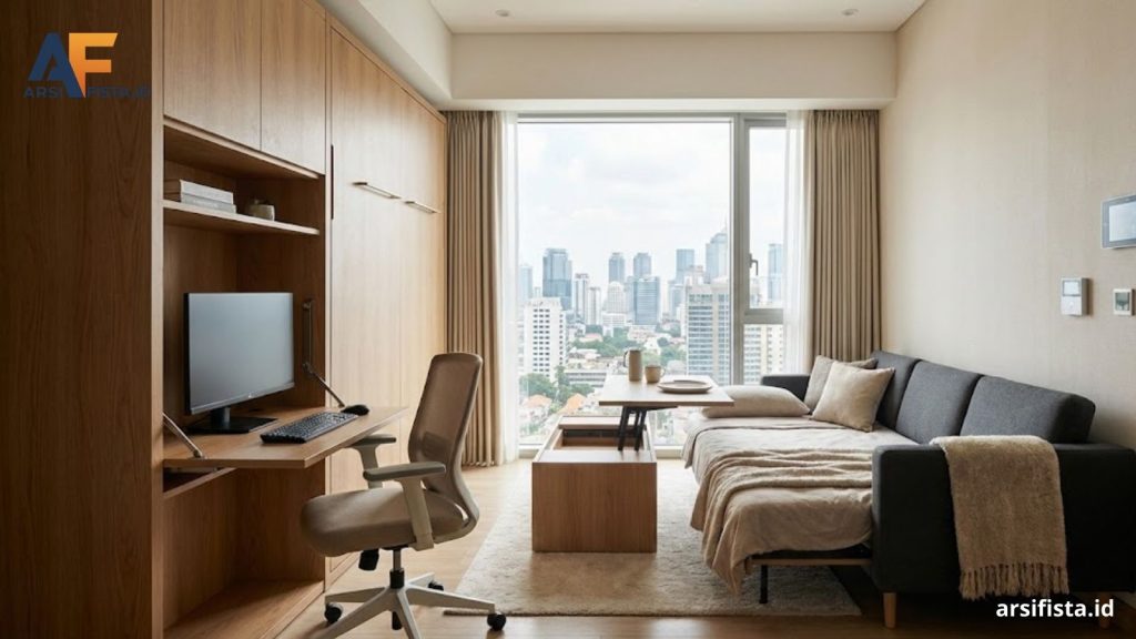 Desain interior modular menawarkan fleksibilitas dan efisiensi ruang yang maksimal. Simak bagaimana furnitur yang dapat beradaptasi mengubah cara kita menghuni rumah mungil.